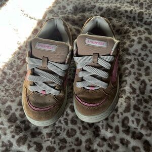 Vans Kids Sneakers - Brown and Pink